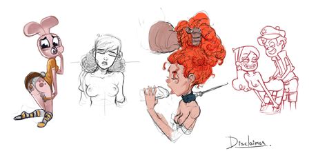 Sketches By Disclaimer Hentai Foundry