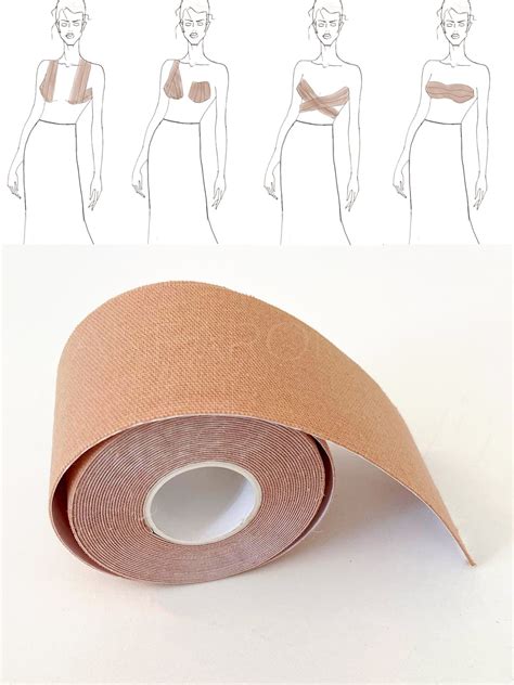 Breast Tape Roll How To Apply Boob Tape
