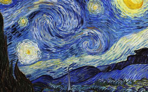 Get Starry Night Vincent Van Gogh Paintings PNG Proteinandcreatinez