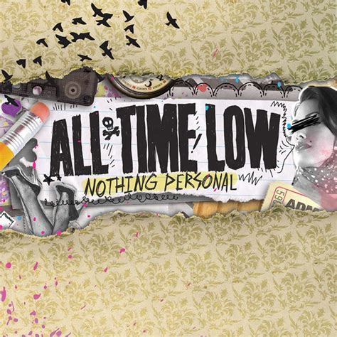 All Time Low Nothing Personal Album Cover Poster Lost Posters