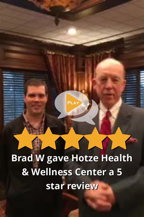 Brad W gave Hotze Health & Wellness Center a 5 star review ...