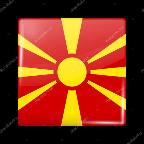Countryflags.com biedt een grote collectie afbeeldingen van de noord macedonische vlag. Vlag van Macedonië. Glanzende pictogrammen — Stockvector ...