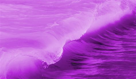 Purple Ocean Waves Waves Wallpaper Waves Ocean Wallpaper