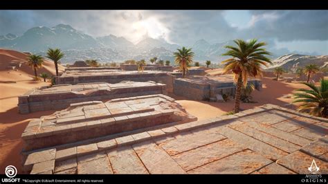 Artstation Assassin S Creed Origins Mastaba Tombs Emil Gruev In