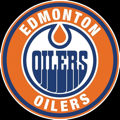 Edmonton Oilers Circle Logo Vinyl Decal Sticker 5 Sizes