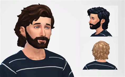 Simpliciaty Sims Hair Sims 4 Hair Male Sims Mods 8d8
