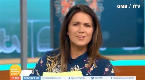 Piers Morgan Sex Jibe Leaves Susanna Reid Red Faced On Gmb Daily Record