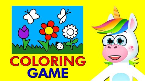 There are tons of coloring book apps on android. COLORING GAME for Toddlers, Babies, Kids, Preschoolers ...