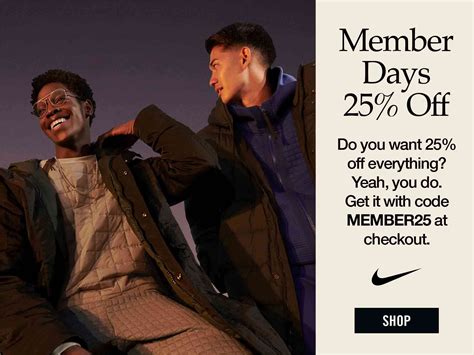 25 Off Site Wide At Nike Member Exclusive Promo Sneaktorious