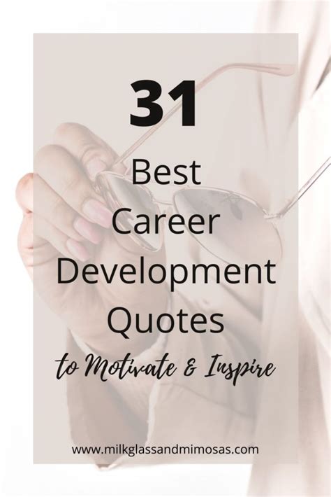 31 Career Development Quotes To Inspire Motivation 2022