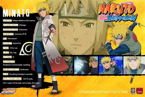 Minatos Profile By Fabianim On Deviantart Naruto Shippuden