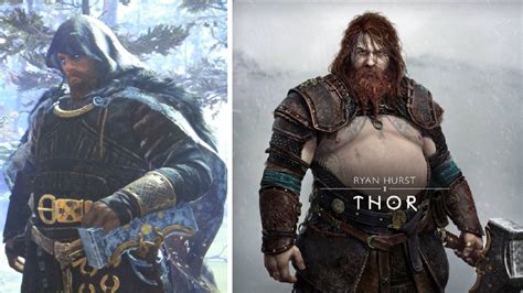 Reactions Mixed As New Representation Of Thor From God Of War Ragnarok