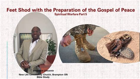 Feet Shod With The Preparation Of The Gospel Peace Spiritual Warfare