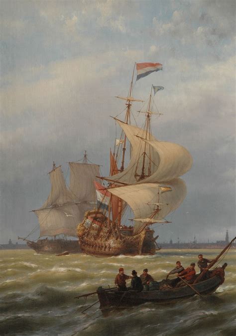 Jan Hb Koekkoek Gemälde Zuvor Zum Verkauf A Dutch 17th Century