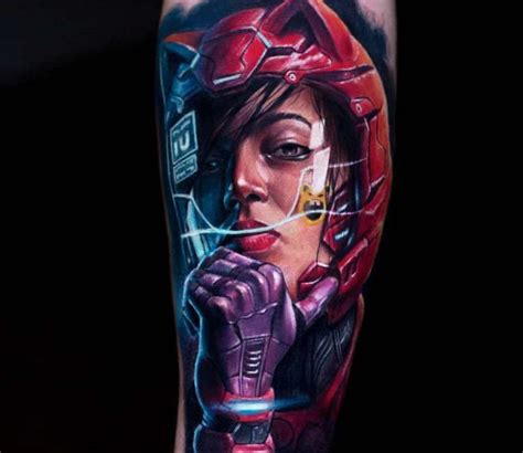 Cyberpunk Tattoo By Alexander Kolbasov Post 26779 Cyberpunk Tattoo