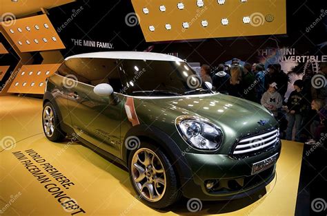 2011 Mini Cooper Paceman Concept At Naias Editorial Stock Image Image