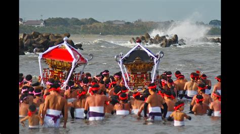 japanese naked seaside fest ohara hadaka matsuri 大原はだか祭り youtube