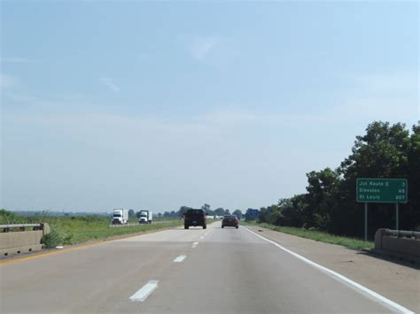 Missouri Interstate 55 Northbound Cross Country Roads