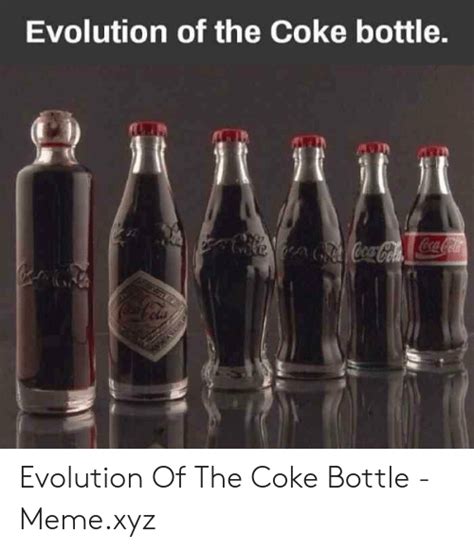 Evolution Of The Coke Bottle CocaCola Era CcaCola Evolution Of The Coke