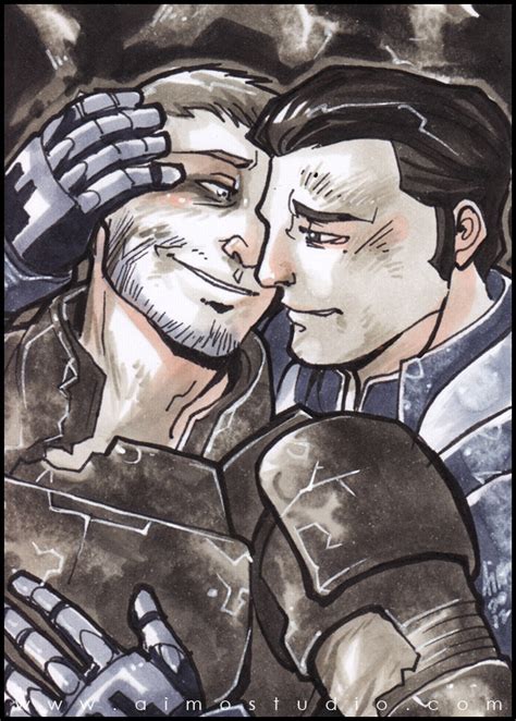 Psc Kaidan And Shepard By Aimo On Deviantart