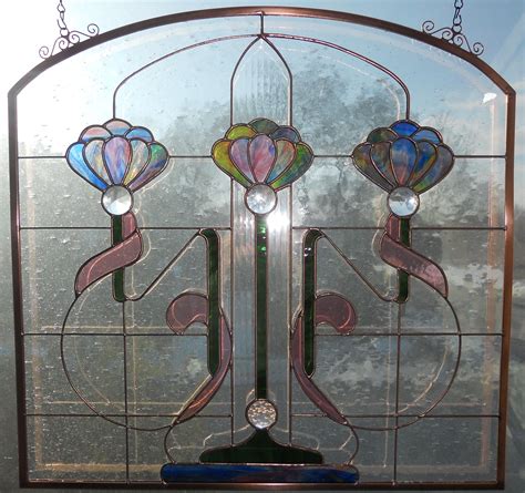 Stained Glass Art Nouveau Window Drawing Videos Art Videos Line Drawing Sketches Easy Art