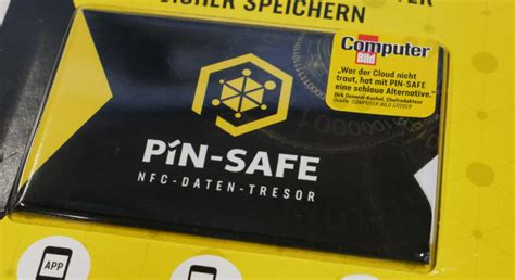Pin Safe Store Passwords On A Chipcard And Access Via Nfc