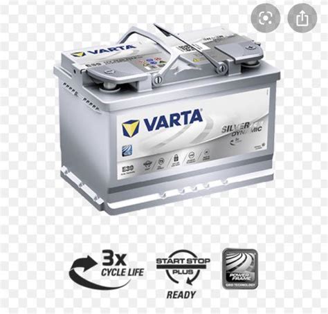Varta Agm 70ah 80ah 90ah 95ah 105ah Car Battery Car Accessories