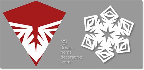 Make Paper Snowflake Patterns Step By Step