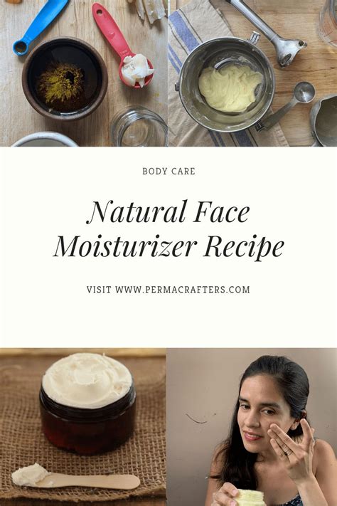 Make This Natural Face Moisturizer Recipe With Safe Homemade Facial