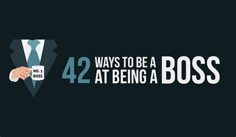 Starting A New Business 42 Tips To Become A Great Boss Infographic
