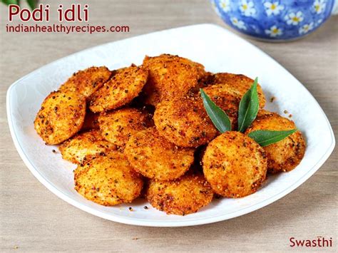 Podi Idli Recipe How To Make Podi Idli South Indian Breakfast Recipes
