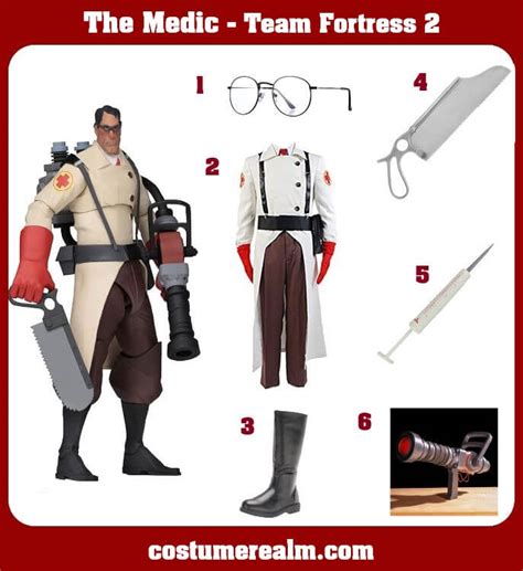 How To Dress Like Dress Like The Medic Guide For Cosplay And Halloween
