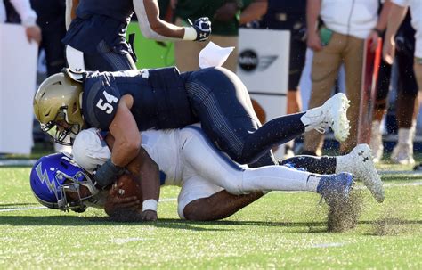 Navy Linebacker Diego Fagot Ready To ‘take Off Thanks To Knowledge And