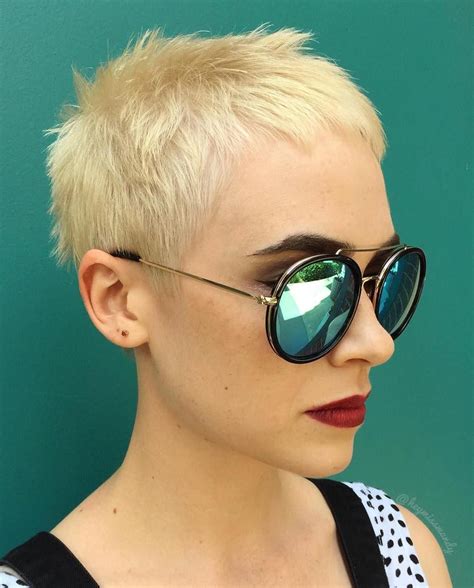 60 cute short pixie haircuts femininity and practicality very short pixie cuts short blonde