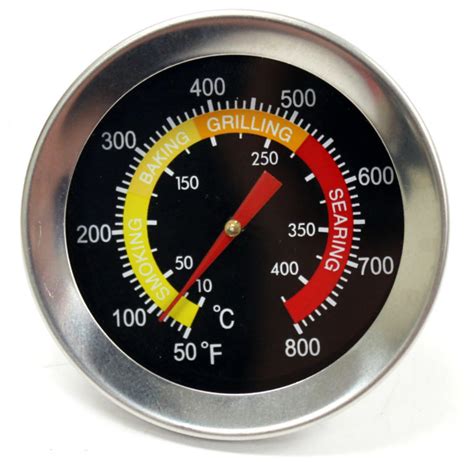 2 38 Temperature Thermometer Gauge Barbecue Bbq Grill Smoker Pit