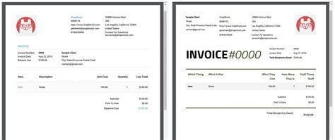 Invoice Ninja Invoice Templates Preview Snapmunk Snapmunk