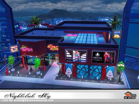 The Sims Resource Nightclub Sky