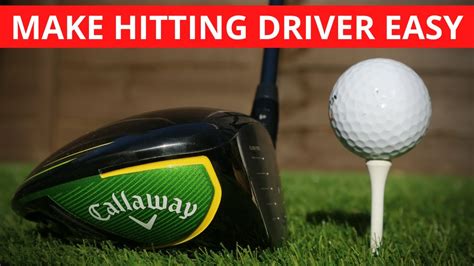 This Simple Tip Makes Hitting Driver So Much Easier Youtube