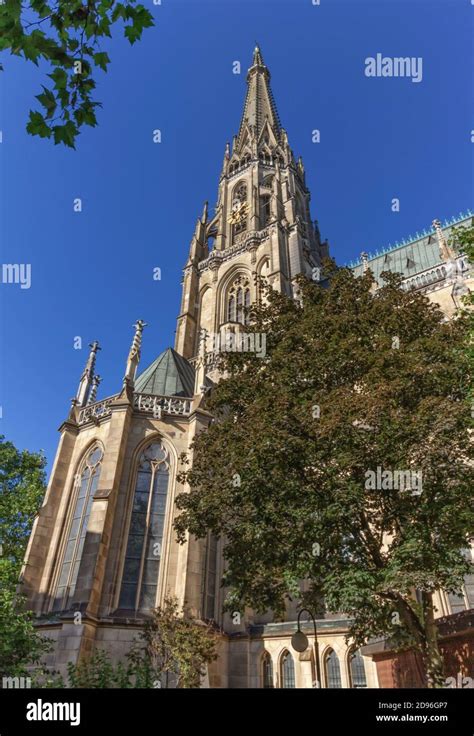 New Cathedral Of The Immaculate Conception Neuer Dom Linz Austria Stock Photo Alamy