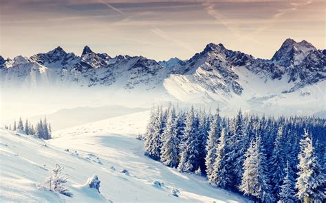 Hintergrundbilder Landschaft Berge Natur Schnee Winter