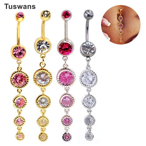 Aliexpress Com Buy Fashion High Quality Surgical Steel Navel Piercing