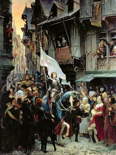 The Entrance Of Joan Of Arc Into Orleans Art Print By Jean Jacques