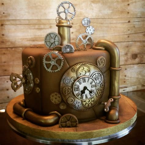 Prochef Steampunk Birthday Cake Rfood