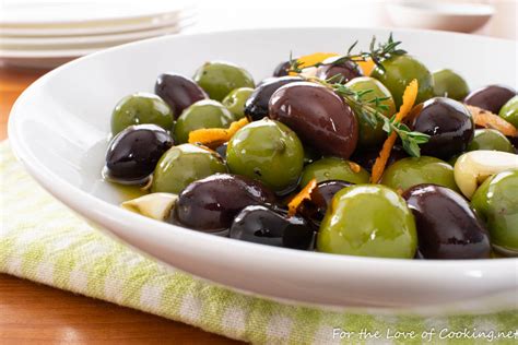 Marinated Olives For The Love Of Cooking