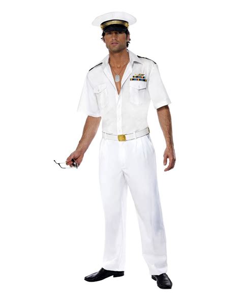 Top Gun Captain Costume Fighter Pilot Costume Karneval Universe