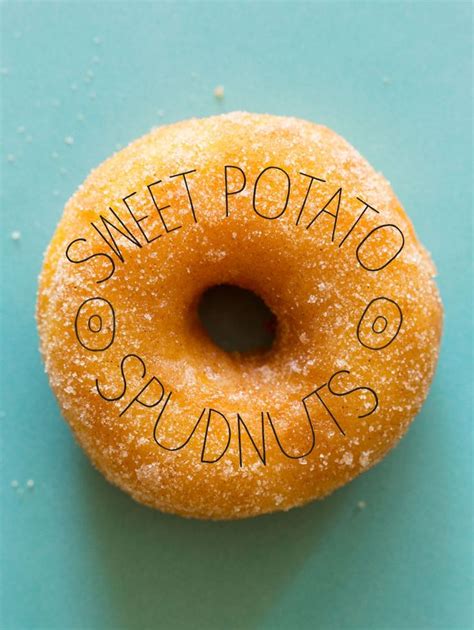 Sweet Potato Spudnuts Donuts Potato Donuts Recipe Spoon Fork Bacon
