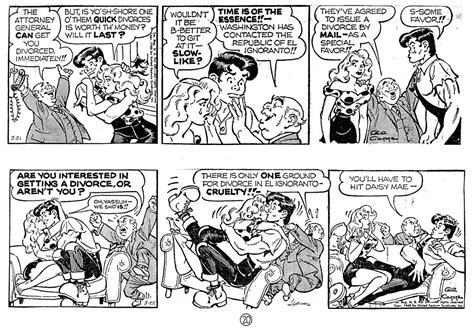 Growing Up In The South Lil Abner Comic Strips