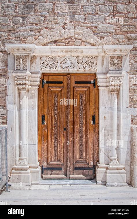 Antique Greek Doors Hi Res Stock Photography And Images Alamy
