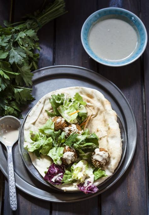 Falafel Wraps This Mediterranean Dish Made With Chickpeas Is Tasty