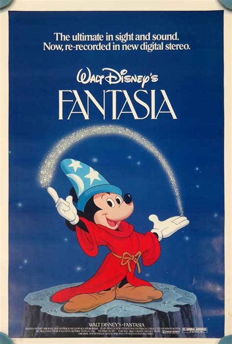 Consensus Idol Rack Walt Disney Fantasia Poster Justice Extinction Around